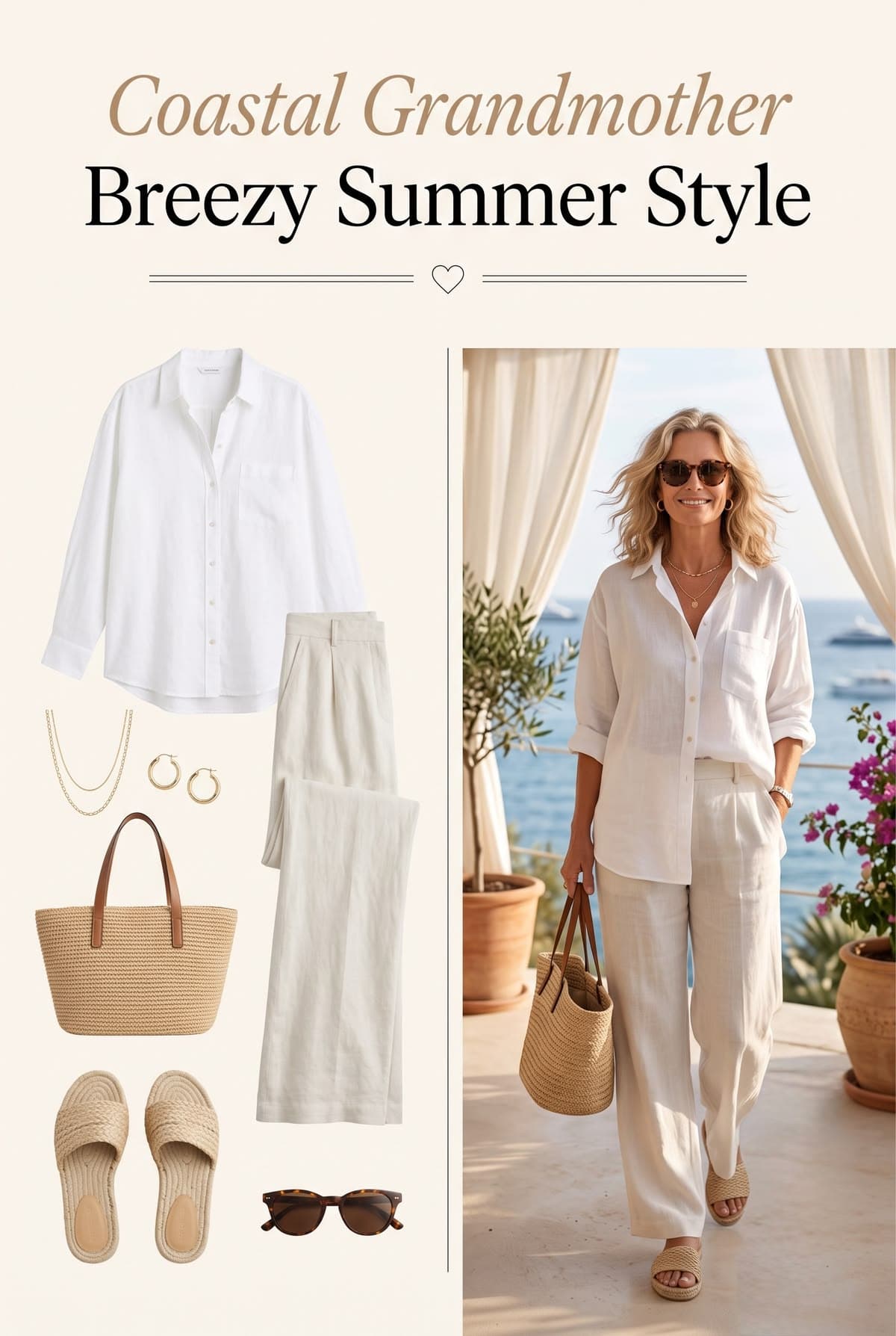 Coastal Grandmother: The Effortless Summer Style Everyone Loves